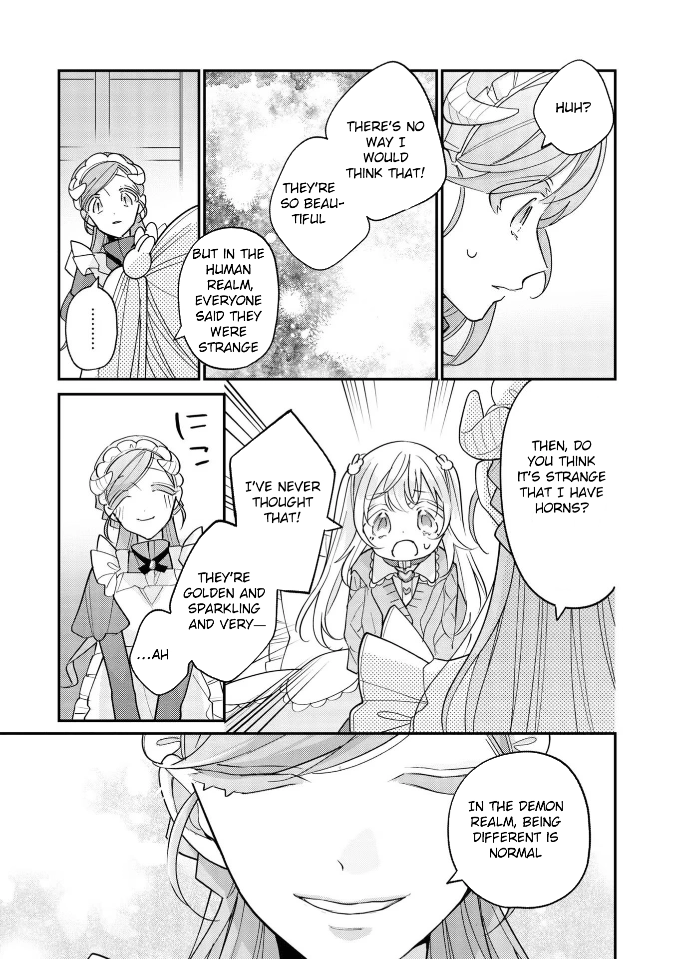 Fired as the Saintess, Turned into a Loli, and Became the Demon King’s Pet. Chapter 6 Page 18